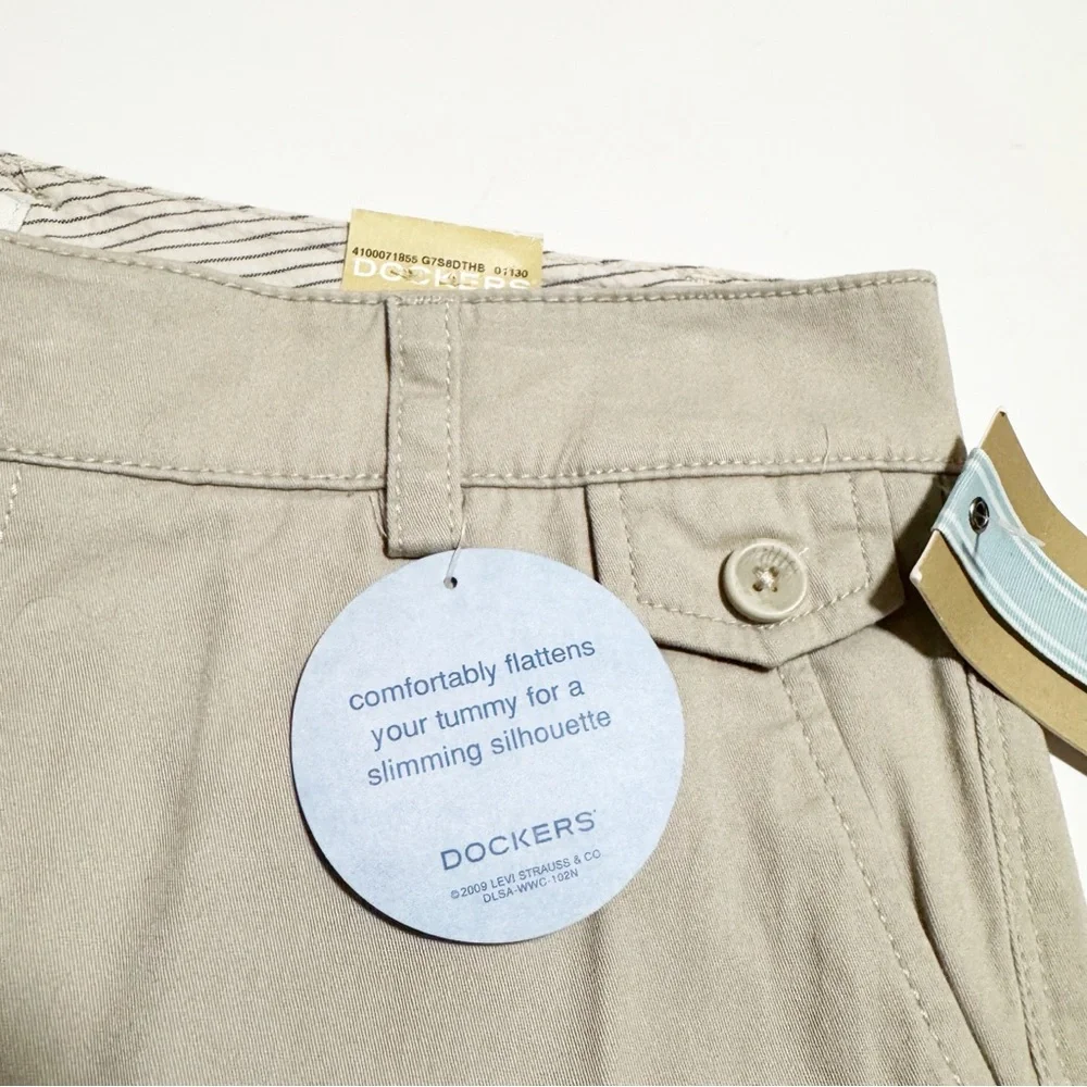 NEW Dockers Jaelynn Truly Slimming Bermuda Shorts